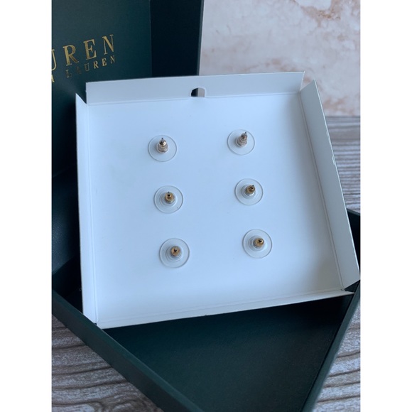 ‼️sold‼️Lauren Ralph Lauren Earring Set - Picture 6 of 8
